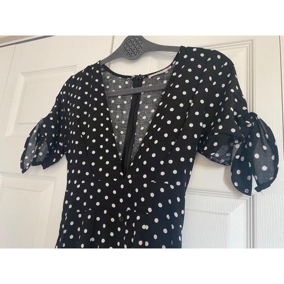 Midi polka dot dress - Picture 2 of 5